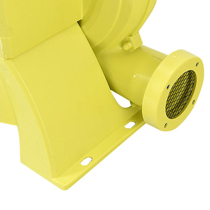 Ventilateur Électrique Pour Château Gonflable Barbecue Piscine Pompe Gonflable Avec Moteur 680W 220-240V 50Hz Jaune