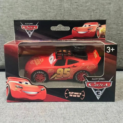 Pixar Cars 3 Electric Toy Car Lightning Mcqueen Four Channel Cross-Country Remote Control Car Model Toys for Children Gif