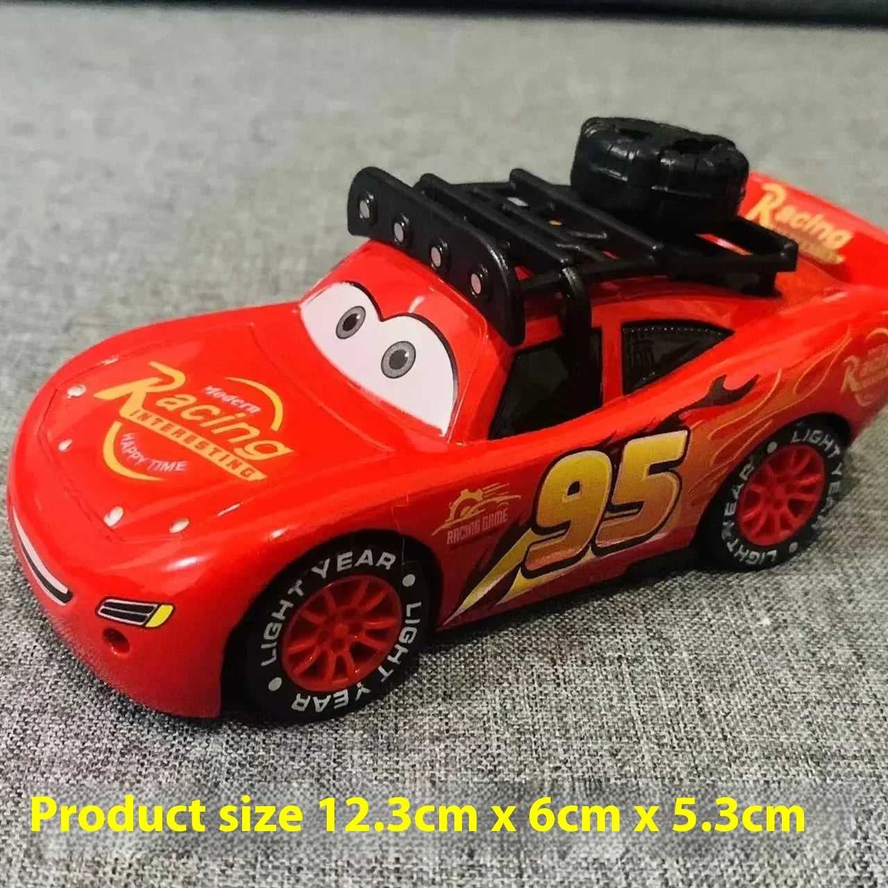 Pixar Cars 3 Electric Toy Car Lightning Mcqueen Four Channel Cross-Country Remote Control Car Model Toys for Children Gif