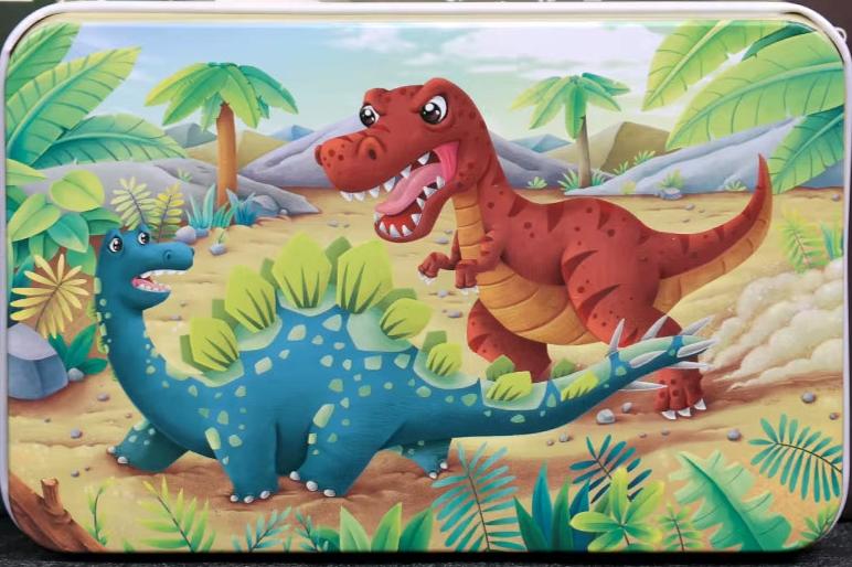 New 60 Pieces Wooden Puzzles Kids Cartoon Animal Wood Jigsaw Early Educational Learning Toys for Children