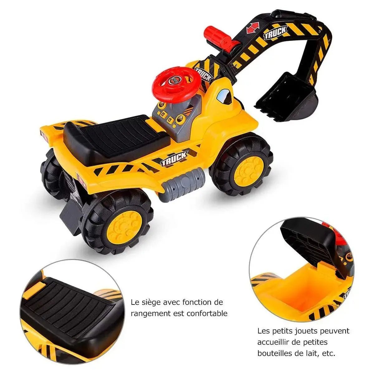 Excavatrice Tracteur Jouet - Les tout petits d&