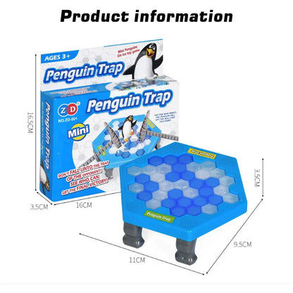 Funny Penguin Trap Board Game Dont Break the Ice Game Toys for Children Adults Interactive Christmas Birthday Party Game Toys - Les tout petits d&