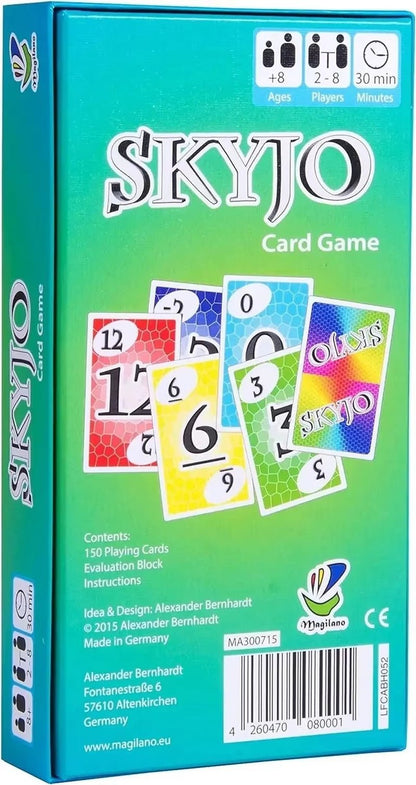 Jeu de Cartes Skyjo | Jeu de Société Amusant pour Toute la Famille - Les tout petits d&