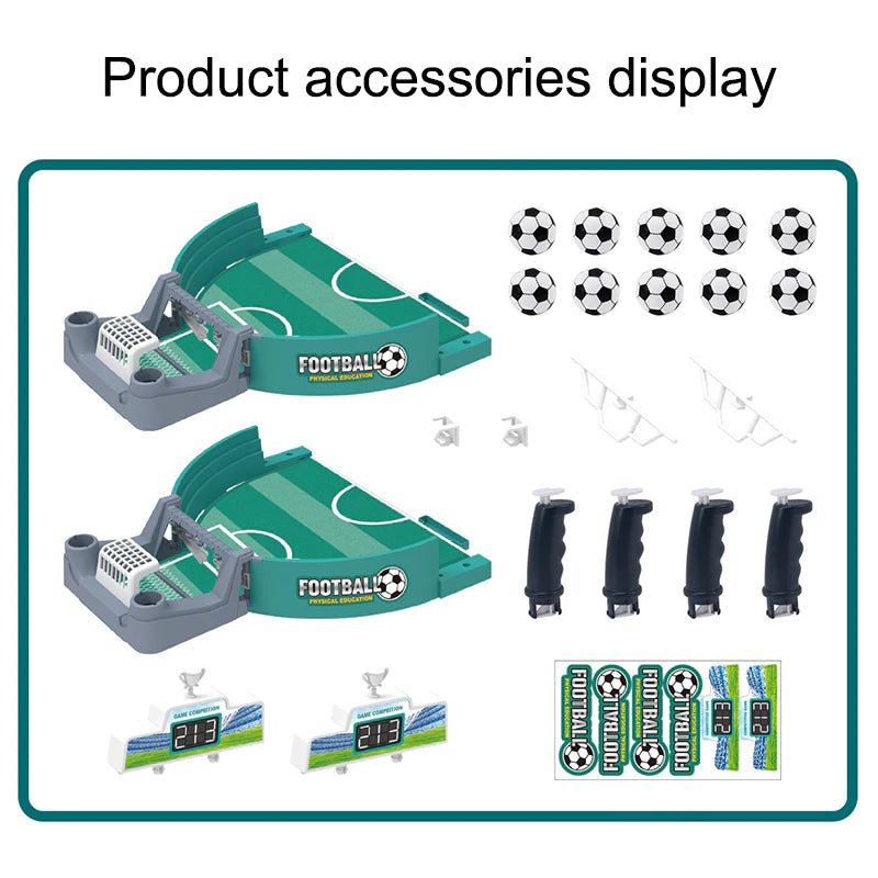 Jeu de Foot de Table Interactif Portable pour Enfants - Les tout petits d&