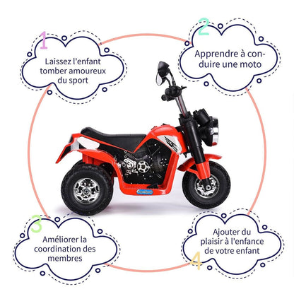 Moto Électrique Enfant 6V - Les tout petits d&